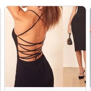 Brand Reformation, Size L, Color Black